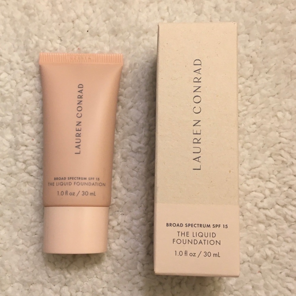 Lauren Conrad "The Liquid Foundation" #10 & #12 SPF 15 (Lot of 2)